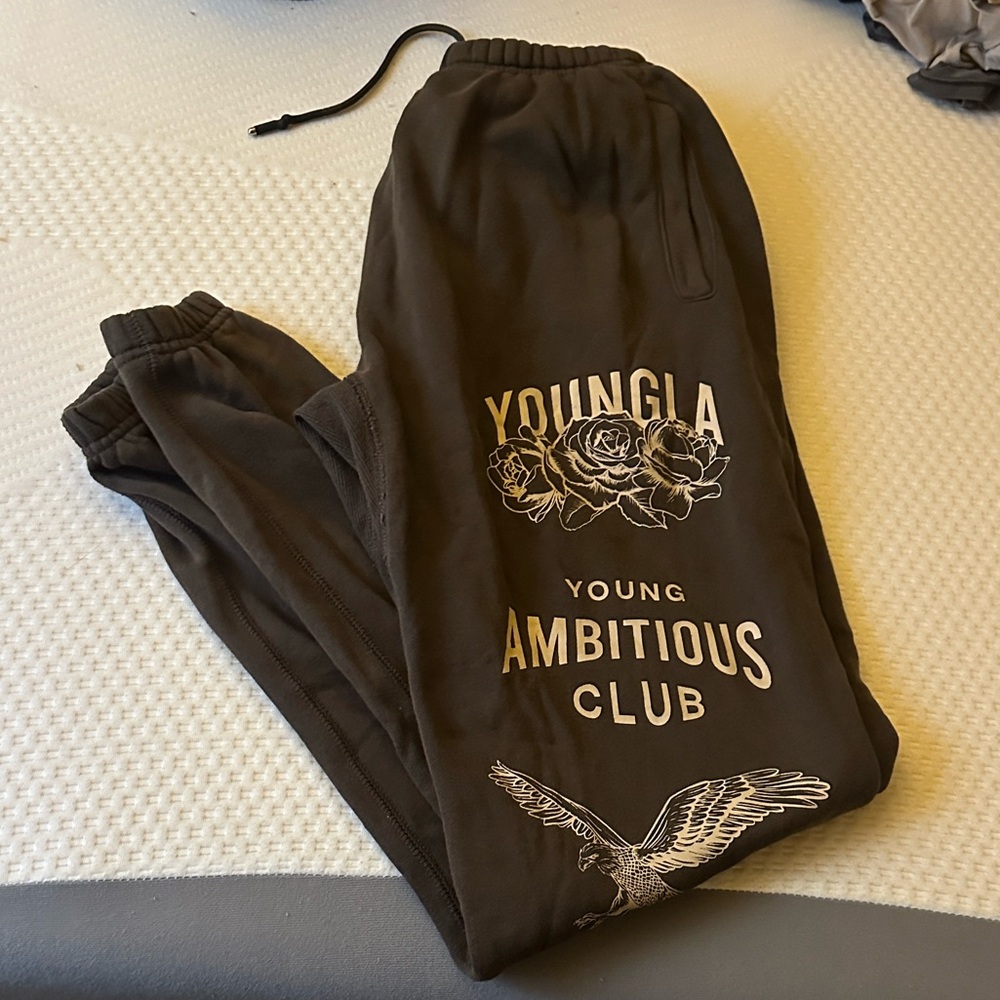 YoungLA Brown Joggers